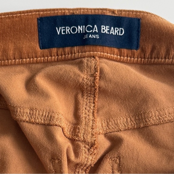 Veronica Beard Sheridan Bell Bottom High Rise Corduroy Pants in Camel Sz 32 - Picture 14 of 14
